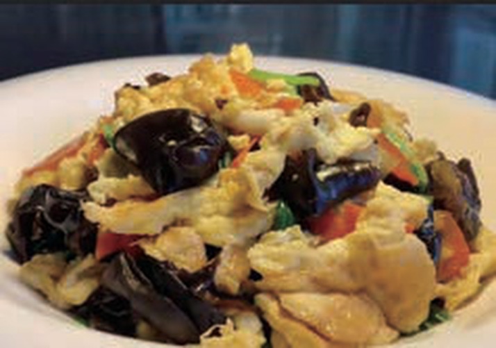 Black Fungus and Egg