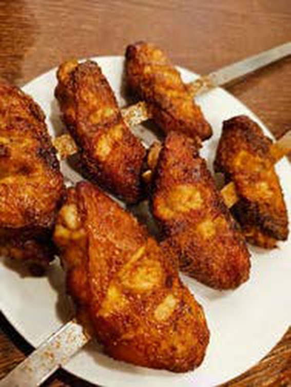 Chicken Wing Skewers