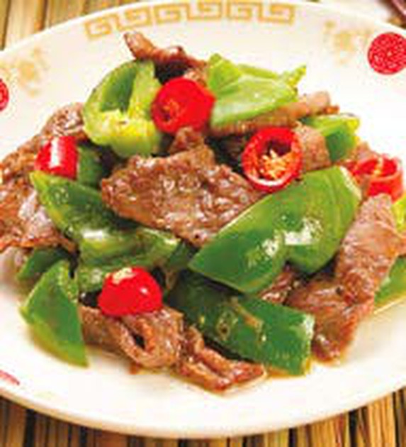 Beef with Capsicum