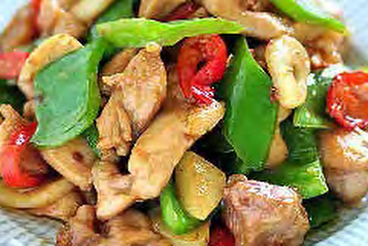 Chicken with Capsicum