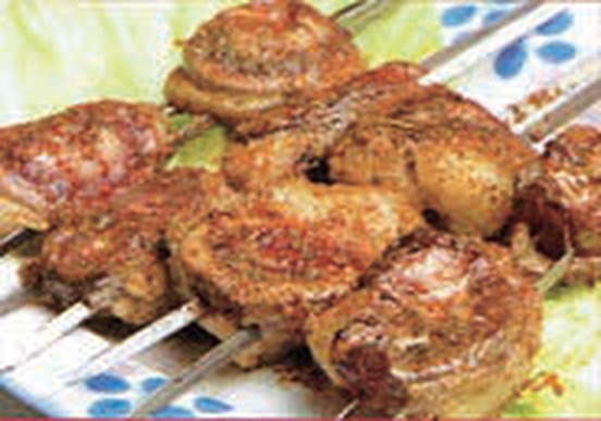 Lamb Kidney Skewer