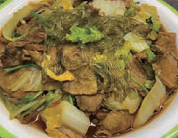 Cabbage, Vermicelli and Lamb