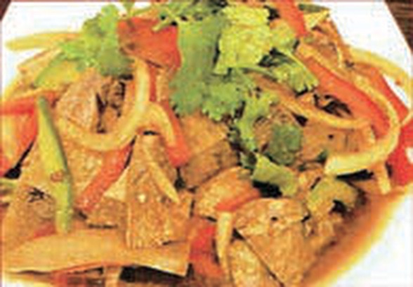 Beef Tongue Salad