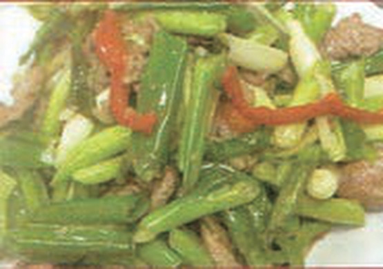 Lamb with Spring Onion